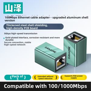 Samzhe | Gigabit Compatible RJ45 Extension Connector