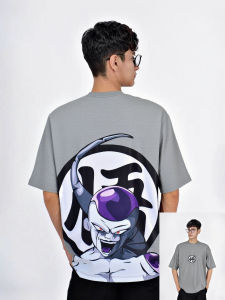 Dragon Ball Frieza Printed Men T Shirt Oversized Summer Women Short Sleeve Streetwear Anime Graphic Tee Casual Top Mens Clothing