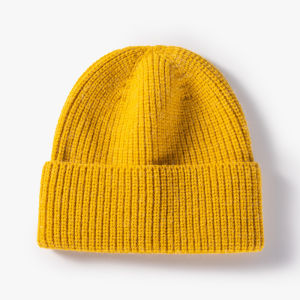 Newautumn and winter wool hat light plate solid color cold-proof knitted hat mens and womens foreign tradecold spot wholesale