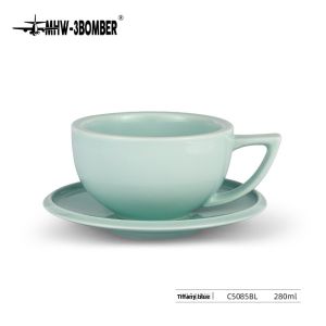 MHW-3BOMBER | Bomber Ceramic Coffee Cup Latte Art