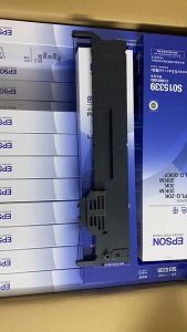 ผ้าหมึก Epson PLQ Series สำหรับเครื่องพิมพ์สมุดบัญชีเงินฝาก เครื่องพิมพ์เช็ค - สำหรับ PLQ-20 / PLQ-30 / PLQ-35 / PLQ-50 ตลับนอกนำเข้า S015339 C13S015593