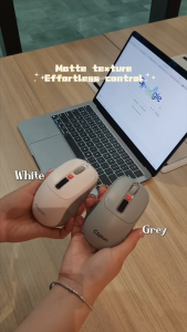 Cliptec RZS641 Dual Mode 3200dpi Rechargeable Wireless Mouse Silent with Digital Display