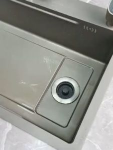 【SKIT SG】Stainless Steel Kitchen Sink Drainage Filter Kitchen Sink Odor Filter 3 in 1 Kitchen Sink Drain Strainer Popup Sink Stopper Strainer Anti-Clogging Sink Drain Stopper Deodorant Insect-Proof Quick Drainage Garbage Plug Sink Drainage Accessories