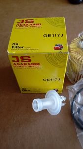 Lọc nhớt Toyota Avensis 2008 2009 2010 2011 mã OE117J của JS Asakashi Nhật Bản