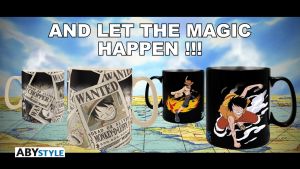 ABYstyle One Piece Heat Change Mug Luffy & Ace King Size (460ml)