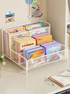 Children Bookshelf Organizer Shelf For Desktop And Floor