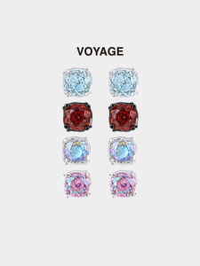 ZHENGZHAO | Titanium Alloy Rose Thorn Stylish Earrings