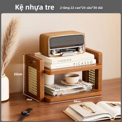 CHUJUN | Tủ Sách Phong Cách Retro Nhỏ