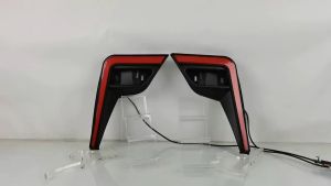 REAR BUMPER REFLECTOR LIGHT BAR PERODUA ATIVA RED/SMOKE L SHAPE