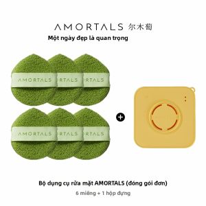 AMORTALS | Bông Rửa Mặt Cho Mặt Nạ Bùn