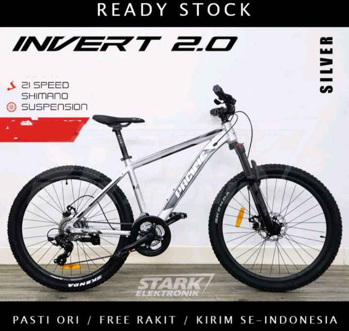 SEPEDA GUNUNG LAKI-LAKI DEWASA MTB PACIFIC INVERT BARU