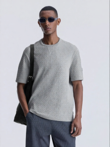 BODYDREAM | Wrinkle-resistant Shaped-holding Waffle Quick-dry Mens Summer T-shirt