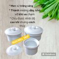 Thố chưng yến | Thố  tiềm gà gốm sứ CK | Thố sứ. 