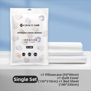Disposable Bed Linen Set 4 Pieces