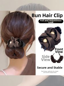 NING ZHOU | Volume Enhancing Pearl Claw Clip