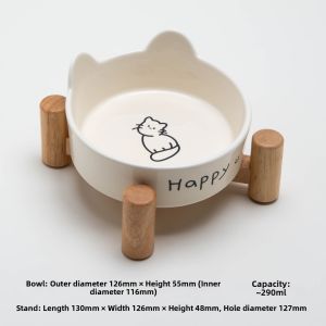 Petdebby | Anti-slip Small Pet Ceramic Bowl