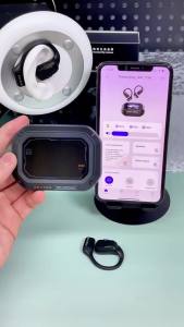 Lenovo ERAZER XP6 Al หูฟังบลูทูธ Bluetooth 5.4 หูฟังนักแปล พร้อม หูฟังไร้สาย AI Translator พร้อม LED IPX5 หน้าจอสัมผัสหูฟังธุรกิจ earphone พร้อมไมโครโฟน กันน้ำ