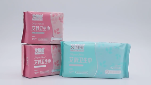 Aishubao wormwood sanitary napkin cotton day and night use pads aunt towel women love life sanitary pad/sanitary napkins