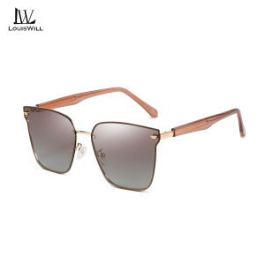 LouisWill Fashion Women Eye Sunglasses Korean Style Anti Glare Driving Fishing Glasses Vintage Retro Small Lens Sun Glasses Brand Designer Colorful Eyewear