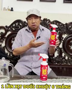 COMBO 2 Chai Xịt Đuổi Chuột XS-Đến từ Thái Lan không gây độc hại an toàn cho con người và vật nuôi