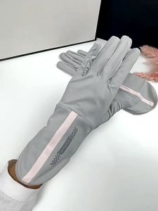 FU Sarung Tangan Gloves Sarung Tangan Anti Uv Motor Wanita Sarung Tangan Matahari Upf50 Sarung Tangan Motor Panjang Antislip S07