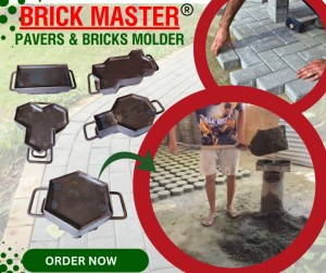 Brick Master stepping stone metal molder paving blocks metal molders