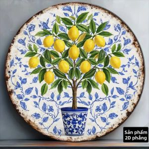 CIFbuy | CIFBUY Vintage Hoa Nhôm Treo Tường Nghệ Thuật Kim Loại Ký Hiệu Chống Thấm Nước Bền Đẹp Cho Gia Đình Phòng Khách Trang Trí Phòng Ngủ