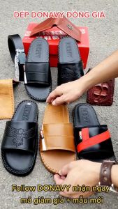 DÉP QUAI NGANG NAM DA CÂO CẤP MAY DẤU X QUAI VÀ ĐẾ BAO CHẮC CHẮN CÓ SIZE 45 N.SPO