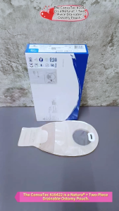 #SokongMalaysia (1 Piece) 416422 - Convatec Natura+ Plus 70mm Drainable Closed Pouch Invisiclose Natura + ostomy 康乐保引流造口袋