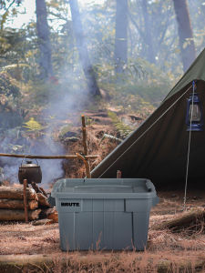 Rubbermaid Large Capacity Thickened Storage Box for Camping And Clothes Organization Home And Car Use Plastic Storage Box