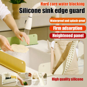 Silicone sink edge retaining board Kitchen countertop retaining board Sink extended retaining strip