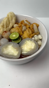 PAKET GIURR 3 BUNGKUS BASO ACI KEJU MONCROT KEMASAN EKONOMIS HOT MELT HOTPOT INSTAN