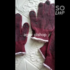 4 PASANG SARUNG TANGAN ANTISLIP/ANTI LICIN WARNA MERAH KEKINIAN / SARUNG TANGAN MURAH / SARUNG TANGAN KERJA / SARUNG TANGAN PROMO / SARUNG TANGAN ANTI BAU / SARUNG TANGAN TEBAL / SARUNG TANGAN PREMIUM / SARUNG TANGAN MOTOR
