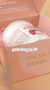 Ủ trắng toàn thân cho da sáng mịn chiết xuất từ nhau thai - Apatheia Glowing Pack 500g