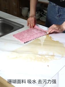 Kain Lap Microfiber Cuci Piring Anti Minyak - Lap Tangan Serbaguna