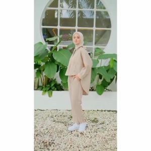 KEMEJA OVERSIZE KATUN LINEN RAMI: KEMEJA CASUAL & NYAMAN