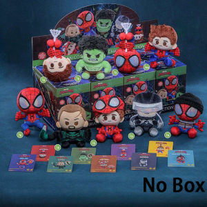 xb Spider-Man: Brand New Day COSBI Plushie Keychain Cute Trendy Toy Doll Bag Charm For Marvel Fans bx
