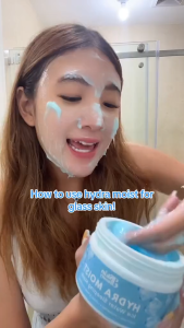 JSKIN Hydra Moist Ice Water Sleeping Mask 300g – Brightening Cooling Gel Moisturizer for Face & Body