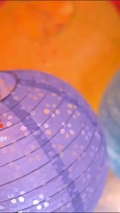 โคมกระดาษมี 2 แบบ โคมตกแต่งเทศกาล โคมจีนพับได้ chinese lantern