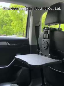 High-end Multifunctional Car Travel Tray Foldable Backseat Desk with Cup Holder Universal Fit for Most Cars Road Trips