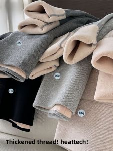 MiiOW | Womens Fleece Lined Thickened Elastic Slimming Ankle Length Trousers Autumn Winter Warm Pants Long Leggings Catman Brand