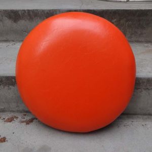 เก้าอี้แบบเปลี่ยนสีสันสดใส นุ่ม สีส้ม 30 สีน้ำตาล ทรงกลม หนังเทียม เบาะรองนั่งหนา สวมคลุมเก้าอี้แบบเปลี่ยน