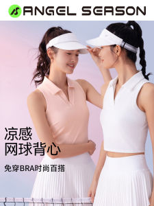 Áo Thun Polo Thể Thao Không Tay Mùa Hè Angel Season Dành Cho Nữ Áo Thun Thể Thao Nhanh Khô Chống Nắng Áo Thun Tập Yoga