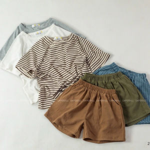 Đồ bộ bé trai 22-35kg phong cách Hàn Quốc chất đẹp mát Sapodill