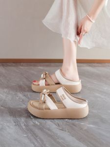 MAOLI | Elevated Soft Sole Comfortable Slip On Sandals