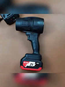 พัดลมเทอร์โบเจ็ท พัดลมเจ็ท เครื่องเป่าลมไร้สาย 4000W พัดลมเทอร์โบเจ็ทขนาดเล็ก เป่าฝุ่น เป่าใบไม้ ล้างรถ เป่าน้ำ โบเวอร์เป่าลม แบตเตอรี่ลิเธียม