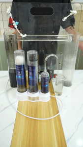 [พร้อมส่ง] ONEHOME เครื่องกรองน้ำ ultrafiltration ใช้ในครัวเรือน เครื่องกรองอัลตรา ไส้กรองก๊อก UF ไส้กรองคอมโพสิตอัลตราฟิลเตรชัน 3 ชั้น สามารถกรองน้ำดื่มได้ เครื่องกรองต่อปลายก๊อกน้ำ Water Purifier เครื่องกรอง กรองน้ำหัวก๊อก เครื่องกรองน้ำบาดาล