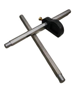 Sparepart Besi As Segi Enam / Hexagonal Penekan Engkol Tengah Untuk Cup Sealer Semua Merek