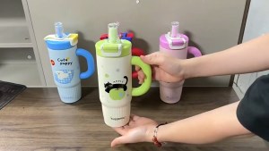 WMEDIA Tumbler Cheerfull Happy Day 800ML / Botol Minum Happy Day 800ML
