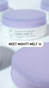 Geek & Gorgeous Mighty Melt Minimalistic Cleansing Balm for Water-Resistant Makeup & Sunscreen